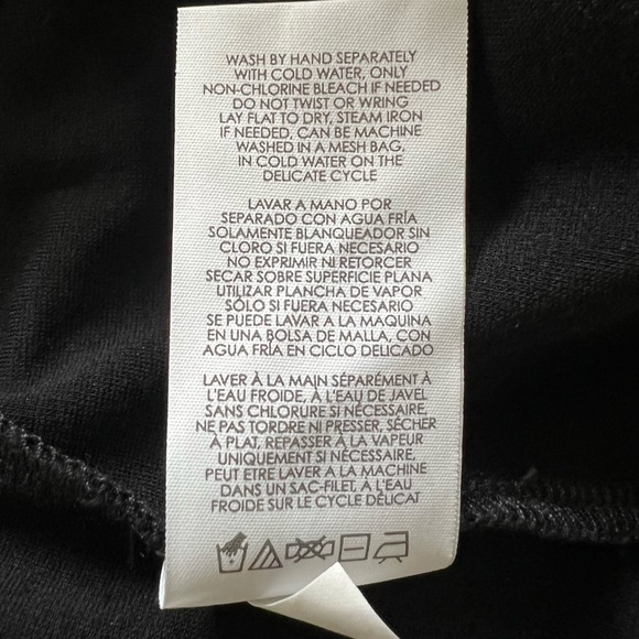 Cabi split neck black top sz. M - Picture 6 of 8